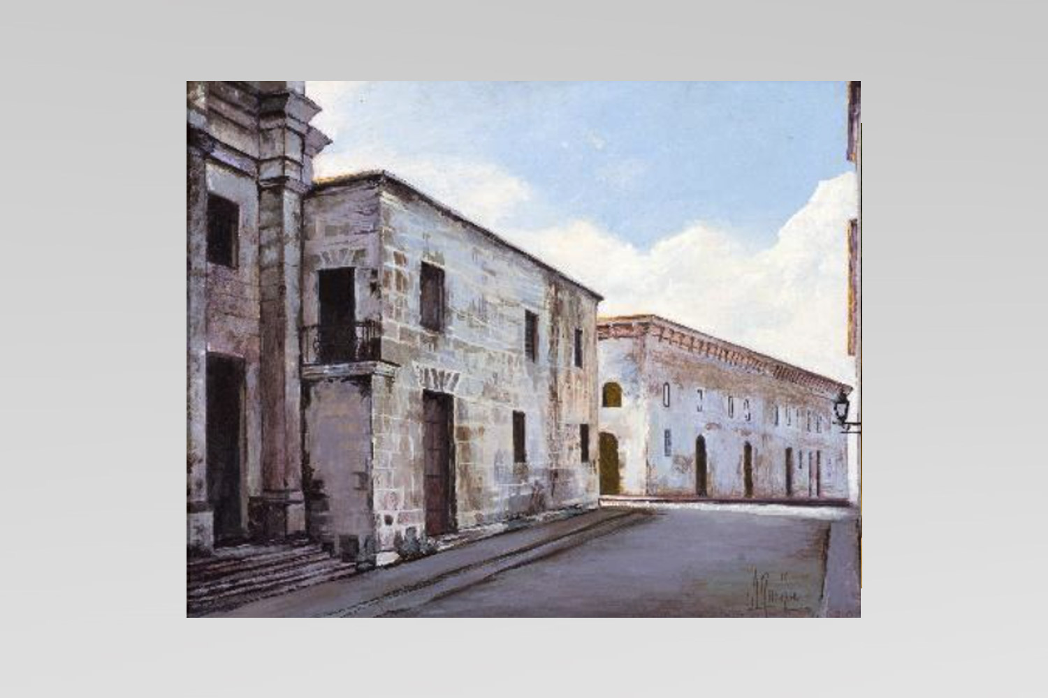Calle Las Damas -  Juan Plutarco Andújar